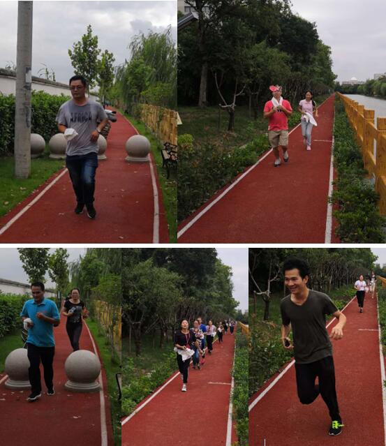 看這一個(gè)個(gè)可愛的同事們，跑的多輕盈！